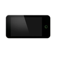 Visor Digital de Porta GS8040 Prata - Esgotado