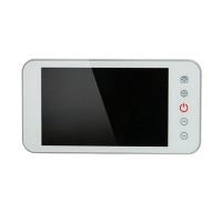 Visor Digital de Porta - GS9040 - Branco Visão Noturna e Foto