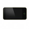 Visor Digital de Porta Dourado